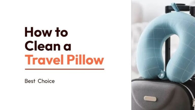Best Ways to Clean Camping Pillow: Quick & Easy Tips Revealed