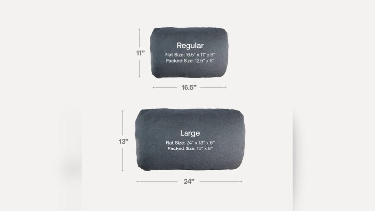 Size Guide for Camping Pillow: Find Your Perfect Comfort Fit
