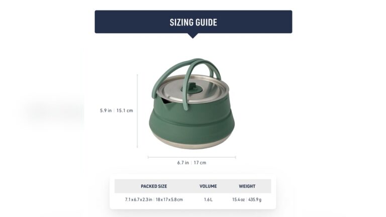 Size Guide for Camping Kettle: Find Your Perfect Fit Fast