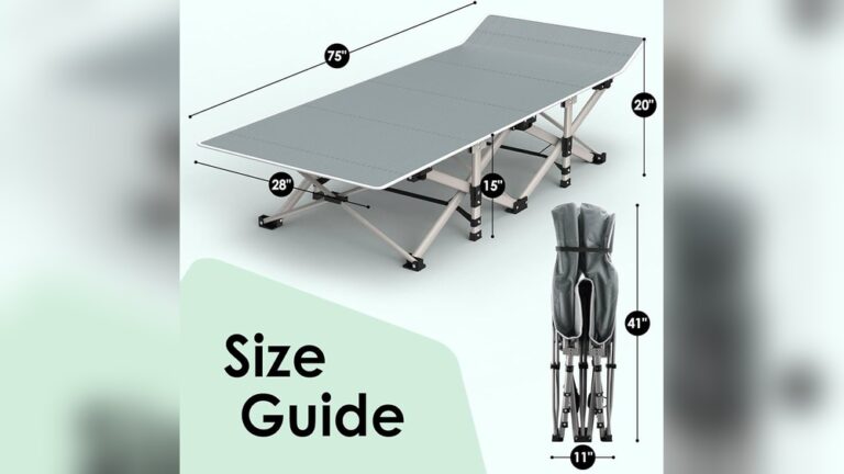 Size Guide for Camping Table: Find Your Perfect Outdoor Fit