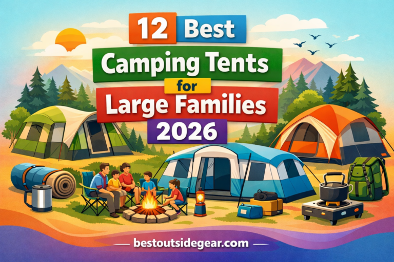 12 Best Camping Tents for Large Families 2026