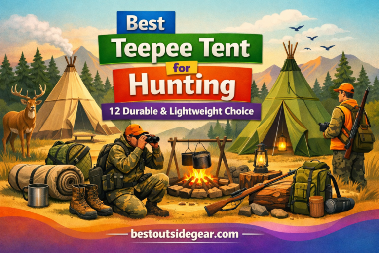 Best Teepee Tent for Hunting | 12 Durable & Lightweight Choice