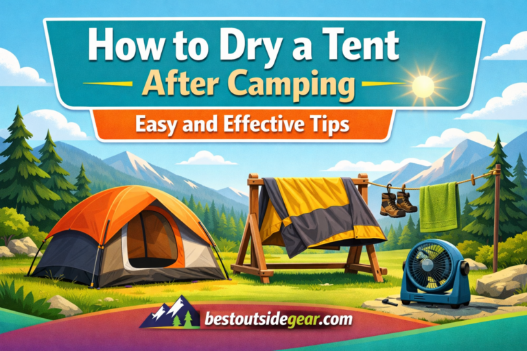 How to Dry a Tent After Camping | Easy and Effective Tips