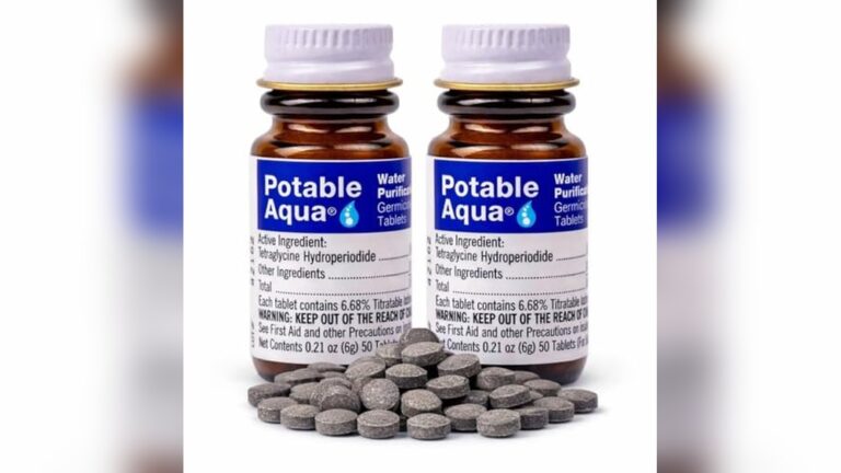 Potable Aqua Water Purification Tablets Review | Reliable & Portable