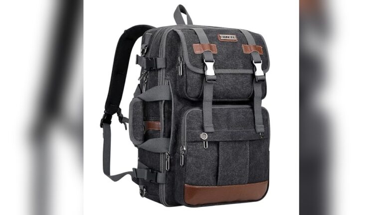 WITZMAN Canvas Travel Backpack Review | Carry-on Airline Approved