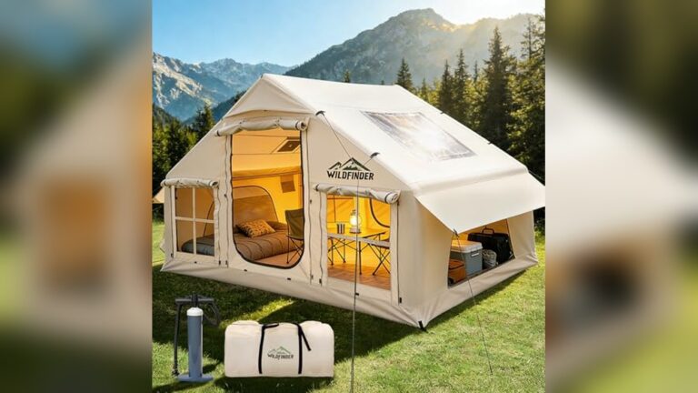 Top Inflatable Tent with Skylight | Review
