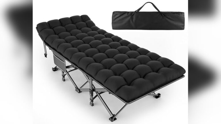 Top 10 Best Padded Camping Cot for Ultimate Comfort & Durability