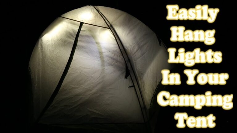 How to Hang String Lights in a Camping Tent: Easy & Cozy Tips