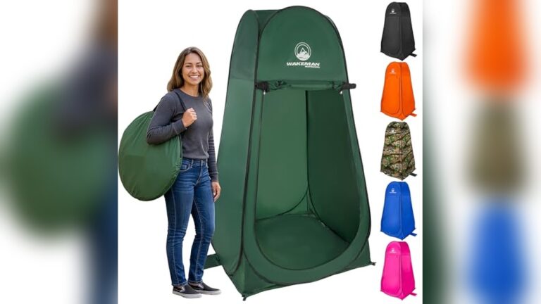 Portable Toilet Kit vs Wakeman Pop Up Changing Tent Comparison 2026