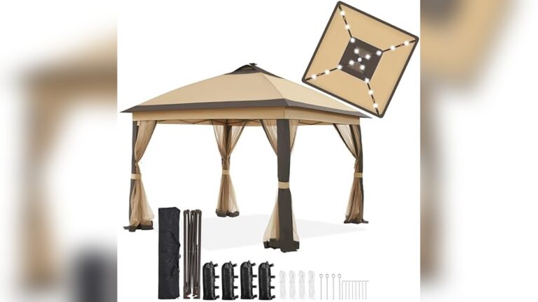 Small Gazebo Tent With Lights 2026 | Stylish & Durable